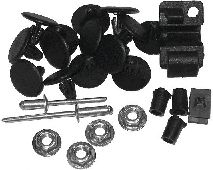 VAN WEZEL 4337797 -  Монтажный комплект, капот двигателя